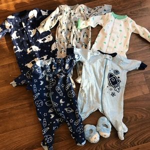 Newborn baby boy clothing bundle